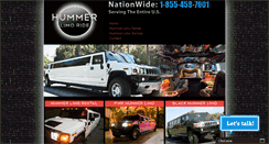Desktop Screenshot of hummerlimoride.com